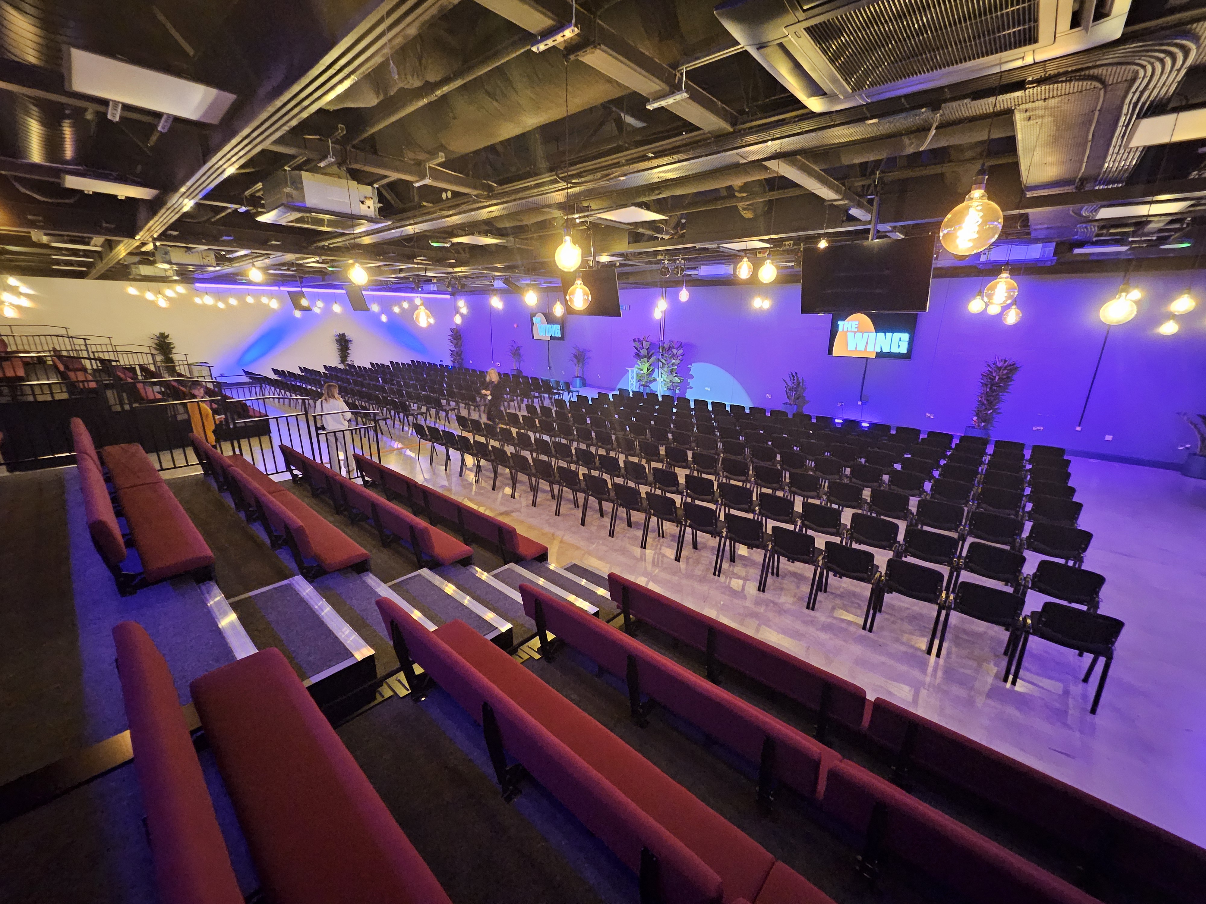 The Wing S3 & S4 Tiered  & Flat Floor